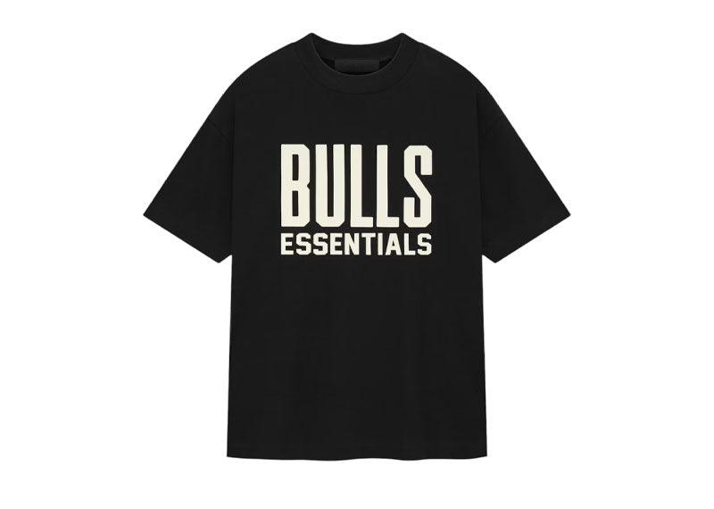 Fear of God Essentials NBA Bulls T-Shirt Black | Soul Gallery