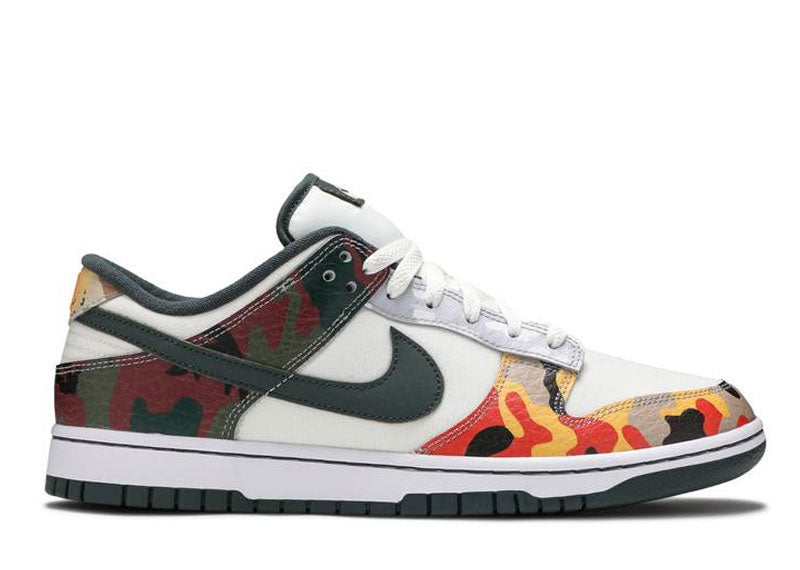Nike Dunk Low SE Sail Multi-Camo | Soul Gallery