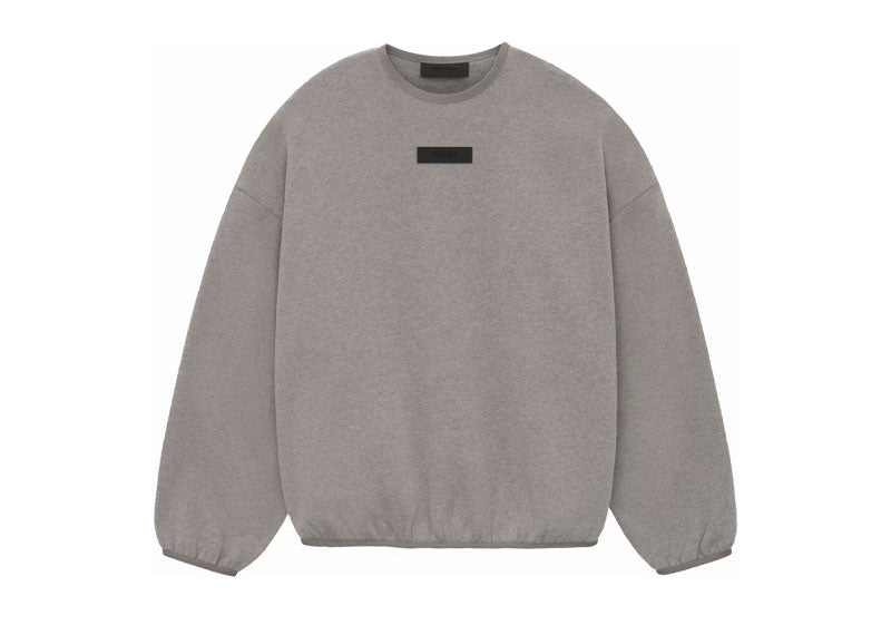 Fear of God Essentials Core Collection Crewneck Heather Grey | Soul Gallery