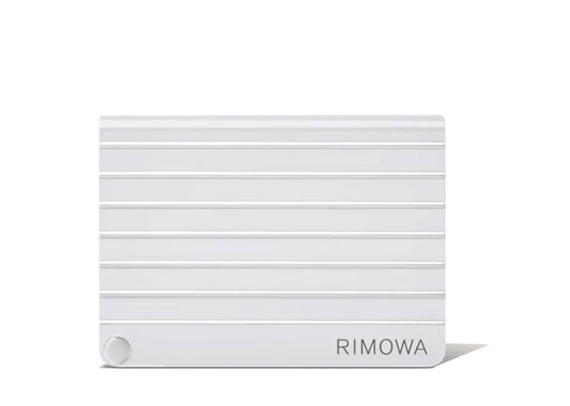 Rimowa Card Holder Alu Silver | Soul Gallery