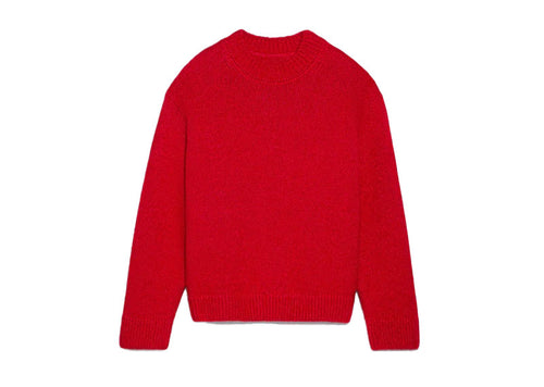 Jacquemus La Maille Pavane Sweater Red | Soul Gallery