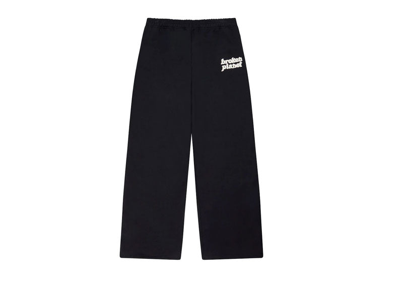 Broken Planet Straight Leg Sweatpants Midnight Black | Soul Gallery