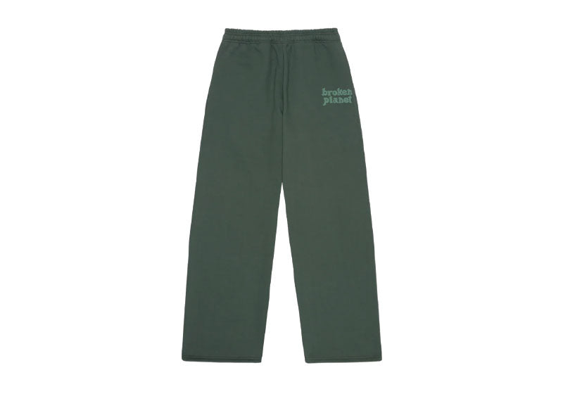 Broken Planet Straight-Leg Sweatpants Emerald Green | Soul Gallery