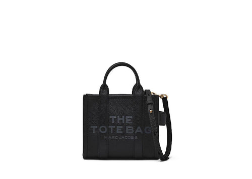 MARC JACOBS 'The Leather Mini Tote Bag' Tote Black | Soul Gallery