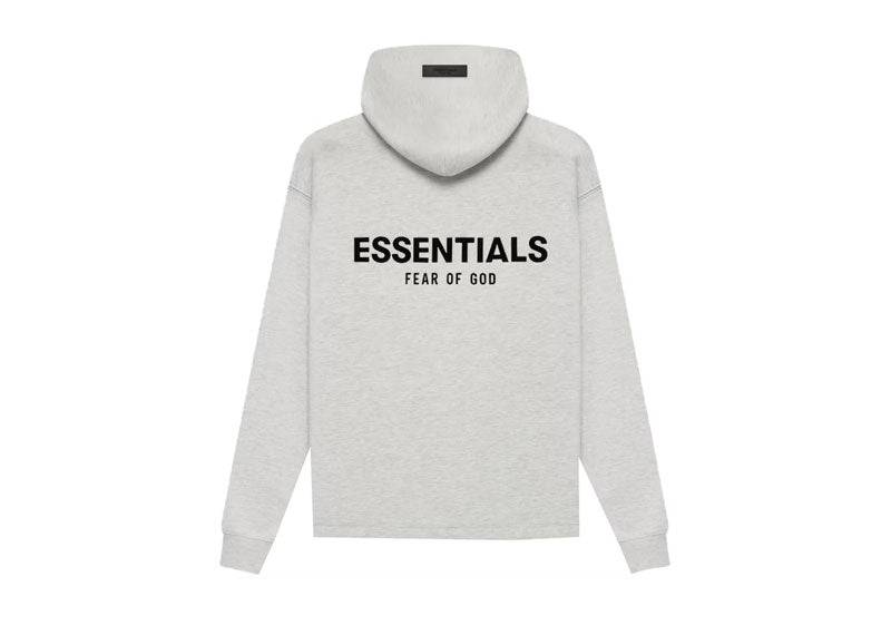 Fear of God Essentials Relaxed Hoodie (SS22) Light Oatmeal | Soul Gallery