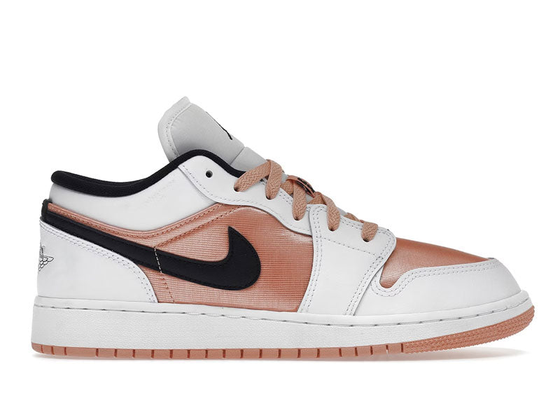 Jordan 1 Low White Light Madder Root (GS)