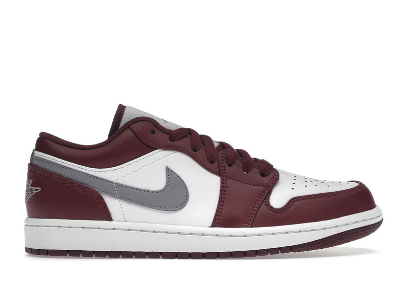 Jordan 1 Low White Bordeaux