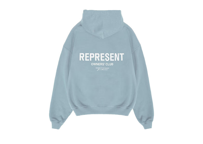 Represent Owners Club Hoodie Powder Blue | Soul Gallery