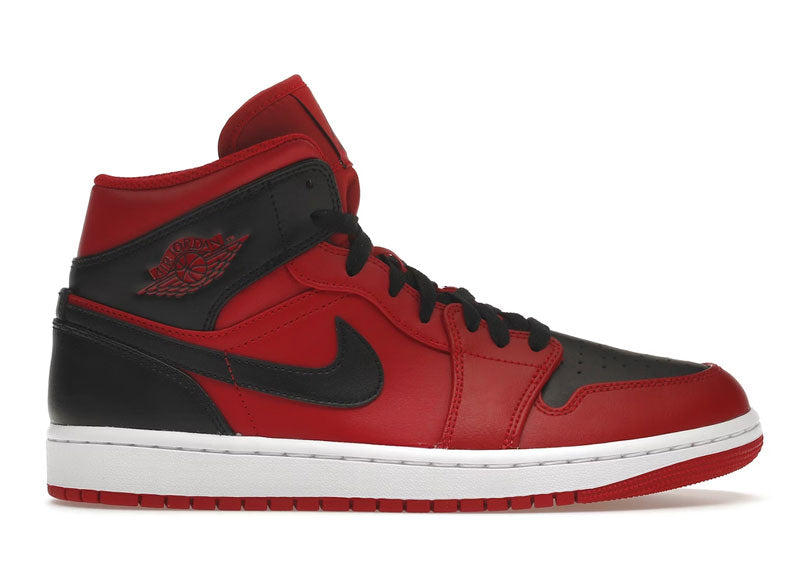 Jordan 1 Retro Mid Gym Red White (GS)