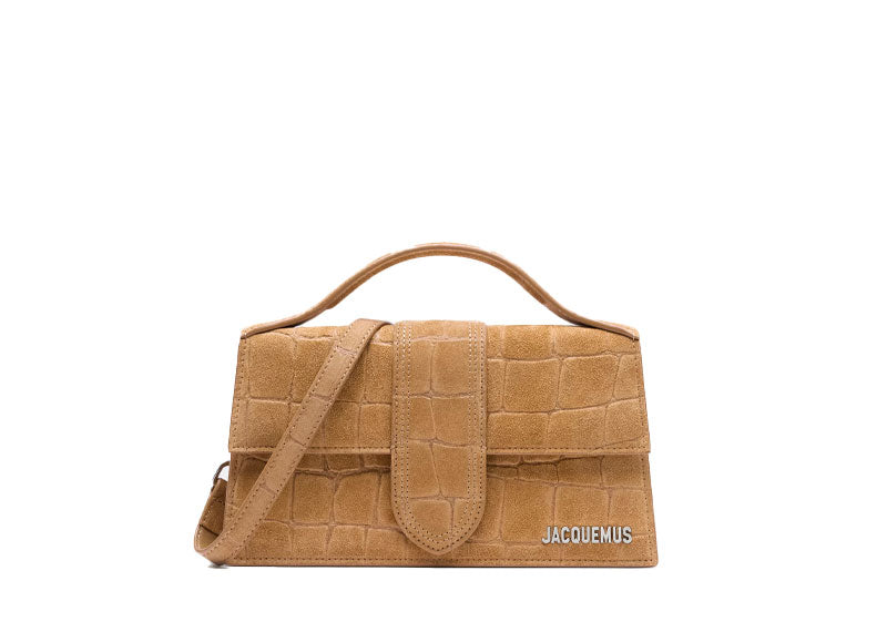 Jacquems Le Grand Bambino Bag Camel | Soul Gallery