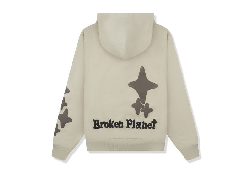 Broken Planet Alone But Not Lonely Hoodie Flat White | Soul Gallery