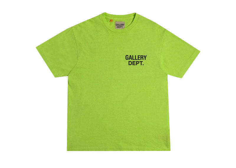 Gallery Dept. Souvenir T-Shirt Lime Green | Soul Gallery
