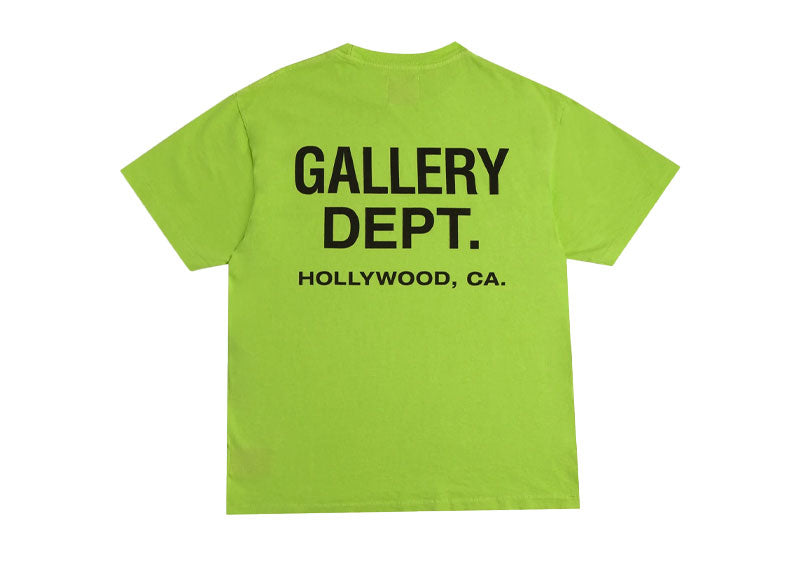Gallery Dept. Souvenir T-Shirt Lime Green | Soul Gallery