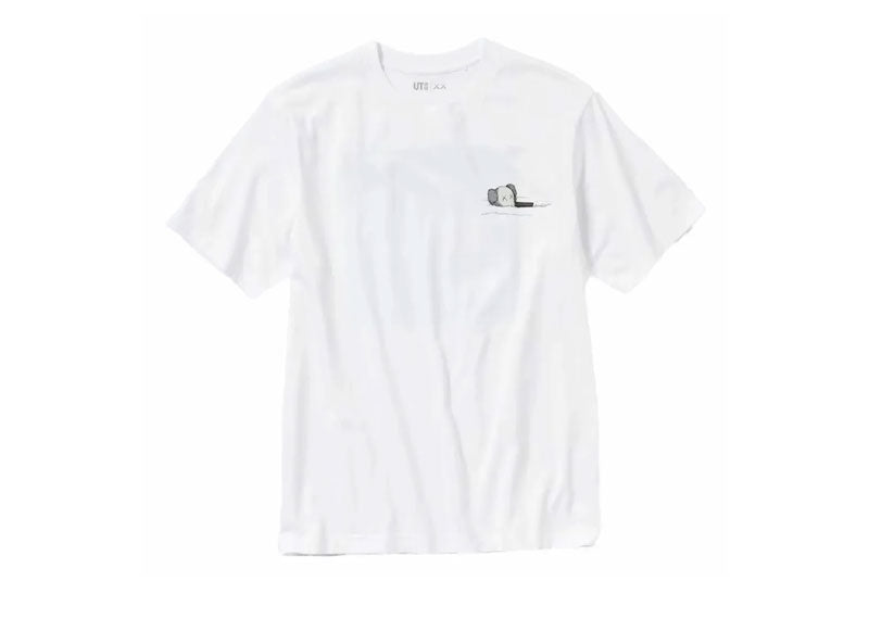 KAWS x Uniqlo UT Short Sleeve Artbook Cover T-Shirt (Asia Sizing) White | Soul Gallery
