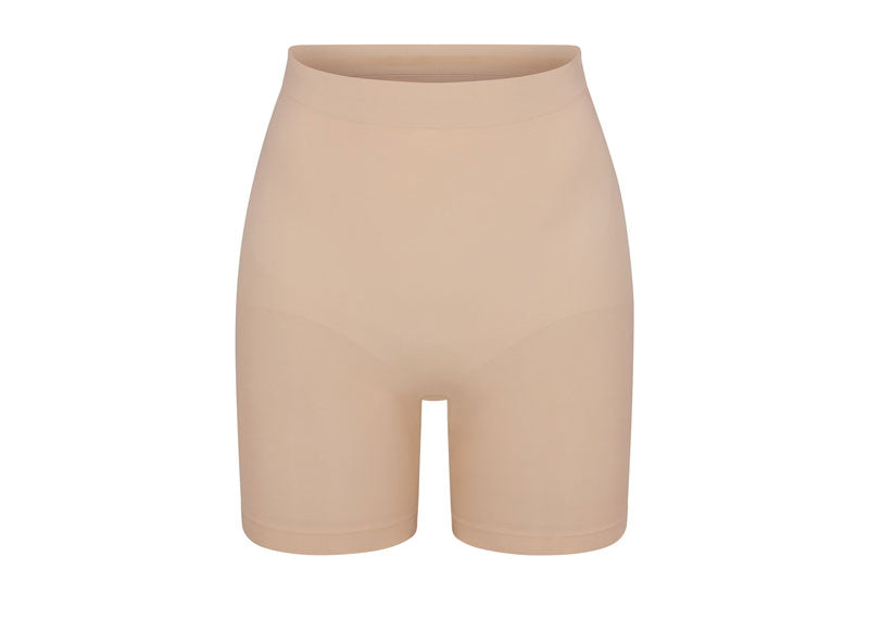 SKIMS Seamless Sculpt Mid Thigh Short Mica | Soul Gallery