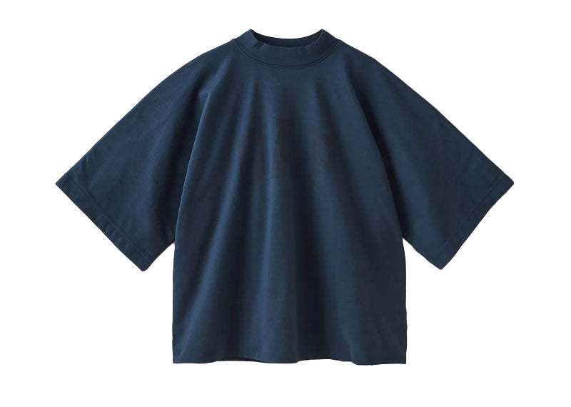 Yeezy Gap Engineered by Balenciaga Dove No Seam T-Shirt Dark Blue | Soul Gallery