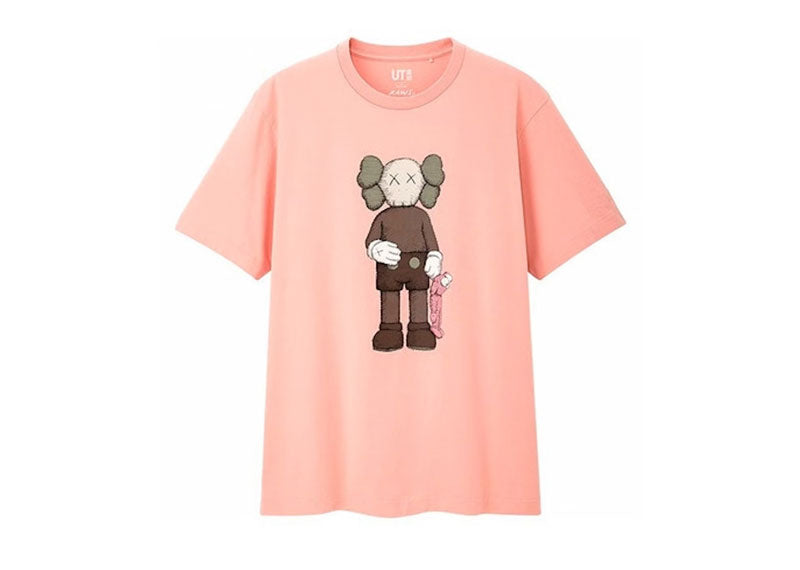 KAWS x Uniqlo Companion T-Shirt (Asia Sizing) Pink | Soul Gallery
