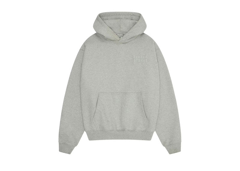Broken Planet Basics Hoodie Heather Grey