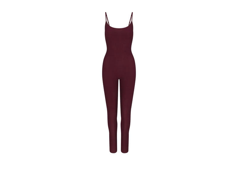 SKIMS Cami Catsuit Bordeaux | Soul Gallery