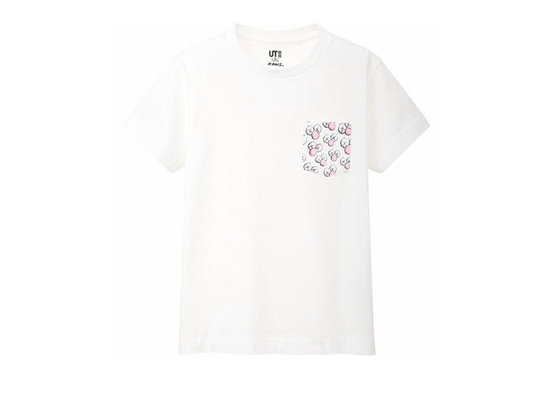 KAWS x Uniqlo BFF Pocket T-Shirt White