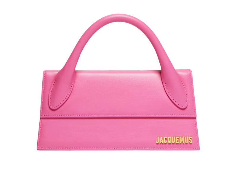 JACQUEMUS Les Classiques 'Le Chiquito Long' Bag Neon Pink | Soul Gallery