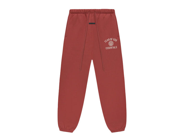 Fear of God Essentials Fleece Essential Sweatpant Crimson | Soul Gallery