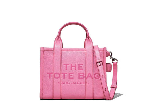 Marc Jacobs 'The Leather Mini Tote Bag' Tote Petal Pink | Soul Gallery