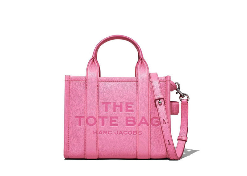 Marc Jacobs 'The Leather Mini Tote Bag' Tote Petal Pink | Soul Gallery