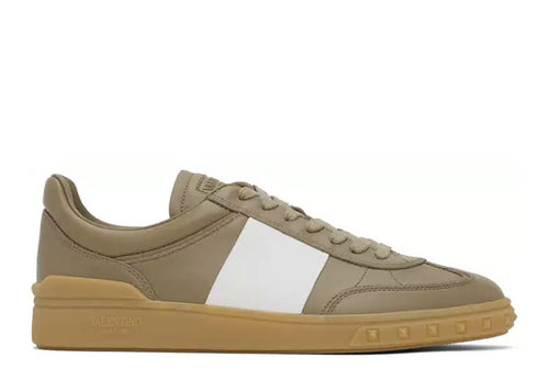 Valentino Garavani Upvillage Low-Top Sneaker Taupe | Soul Gallery