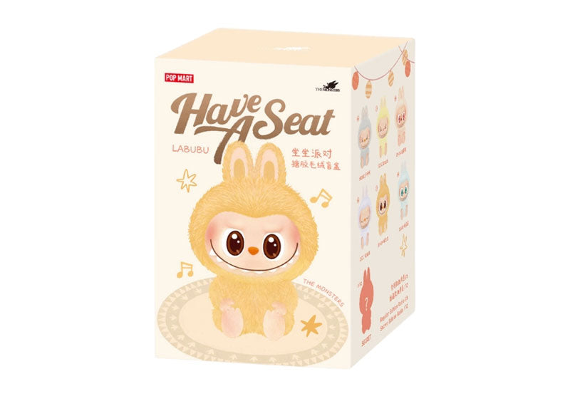 Pop Mart Labubu The Monsters Have a Seat Vinyl Plush Single Blind Box