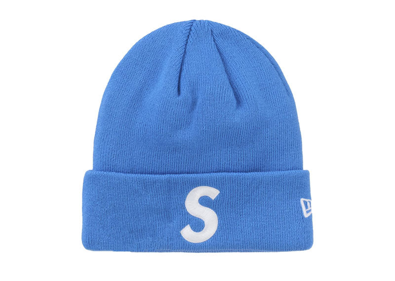 Supreme New Era S Logo Beanie (FW24) Blue | Soul Gallery
