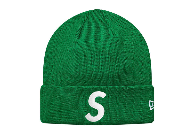 Supreme New Era S Logo Beanie (FW24) Green | Soul Gallery