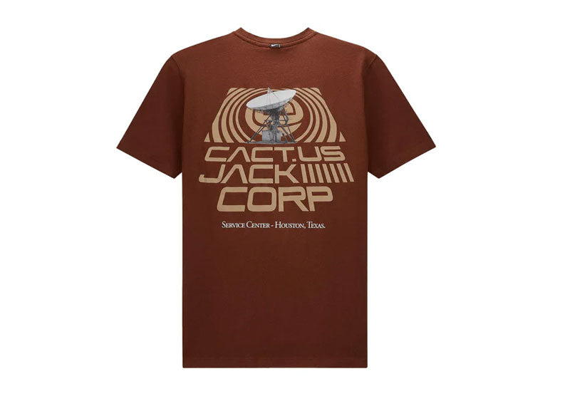 Travis Scott CACT.US CORP x Nike U NRG BH T-Shirt Brown