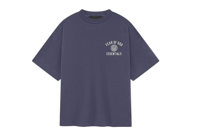 Fear of God Essentials Jersey Crewneck T-Shirt Marine (FW24)