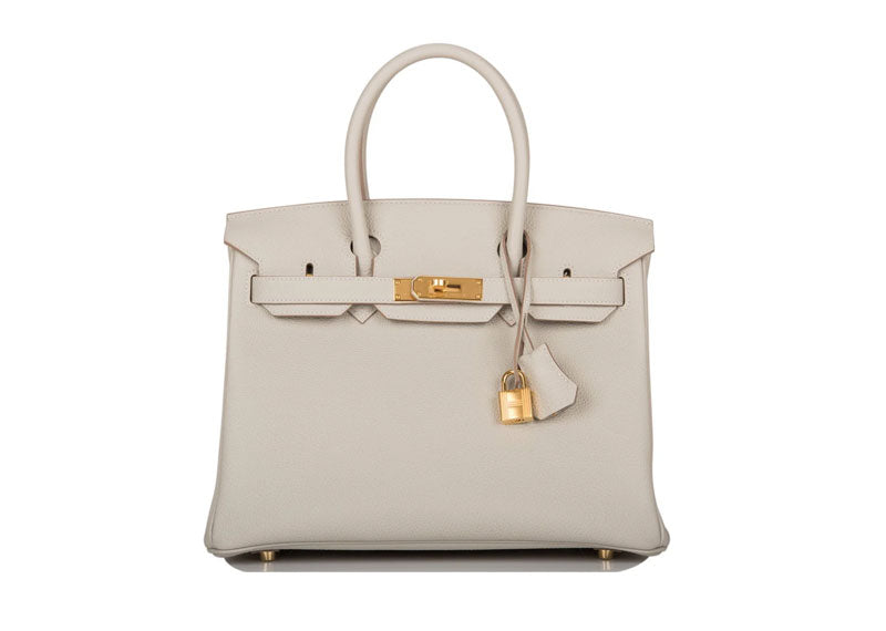 Hermès Birkin 30 Gris Perle Togo Gold Hardware