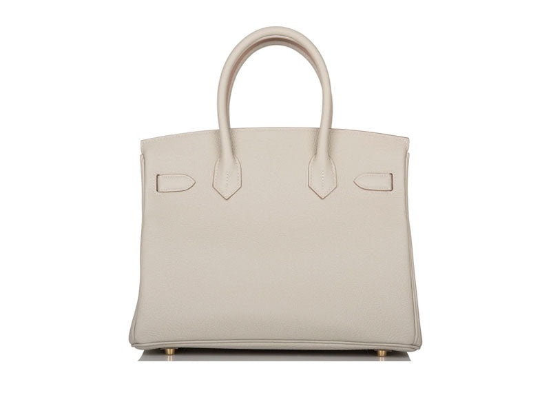 Hermès Birkin 30 Gris Perle Togo Gold Hardware