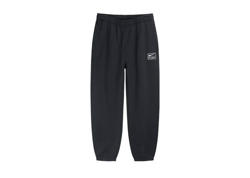 Nike x Stussy Washed Sweatpants Black