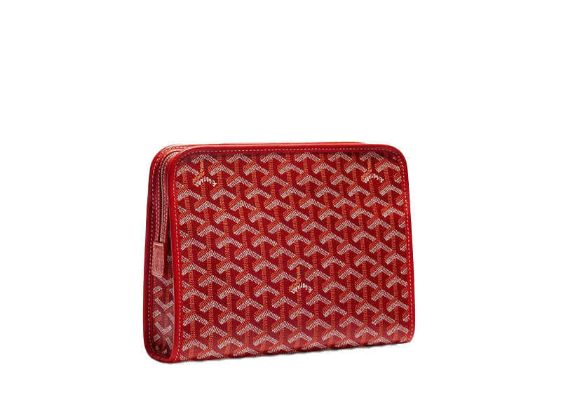 Goyard Jouvence Toiletry Bag MM Red