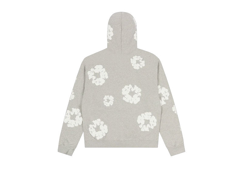 Denim Tears Cotton Wreath Zip Hoodie Grey