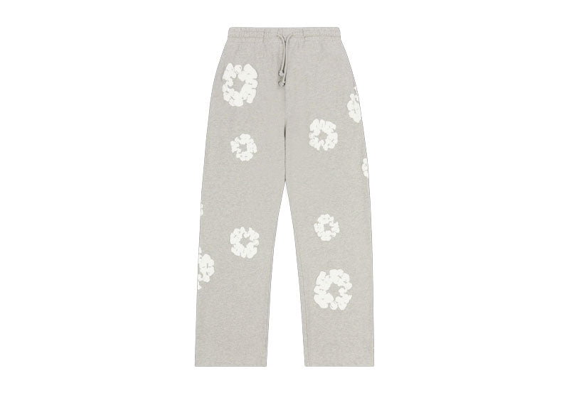 Denim Tears Cotton Wreath Baggy Sweatpants Grey