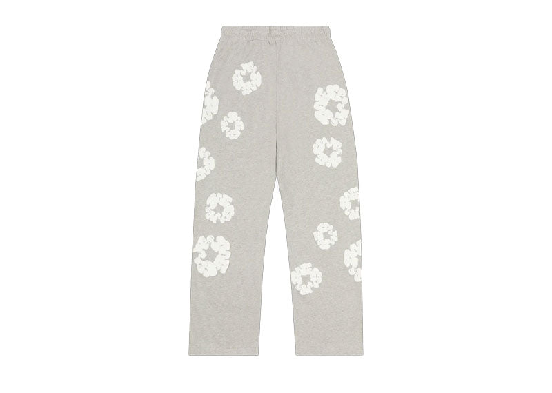 Denim Tears Cotton Wreath Baggy Sweatpants Grey