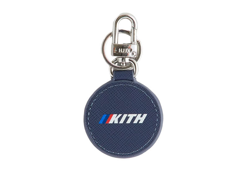 Kith x BMW Rondel Leather Keyring Techno Violet