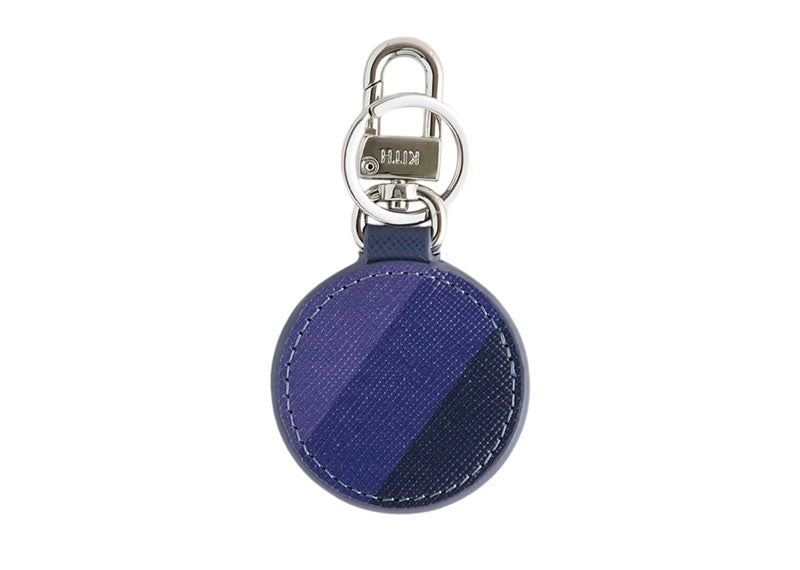 Kith x BMW Rondel Leather Keyring Techno Violet