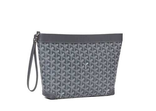 Goyard Conti Pouch Grey