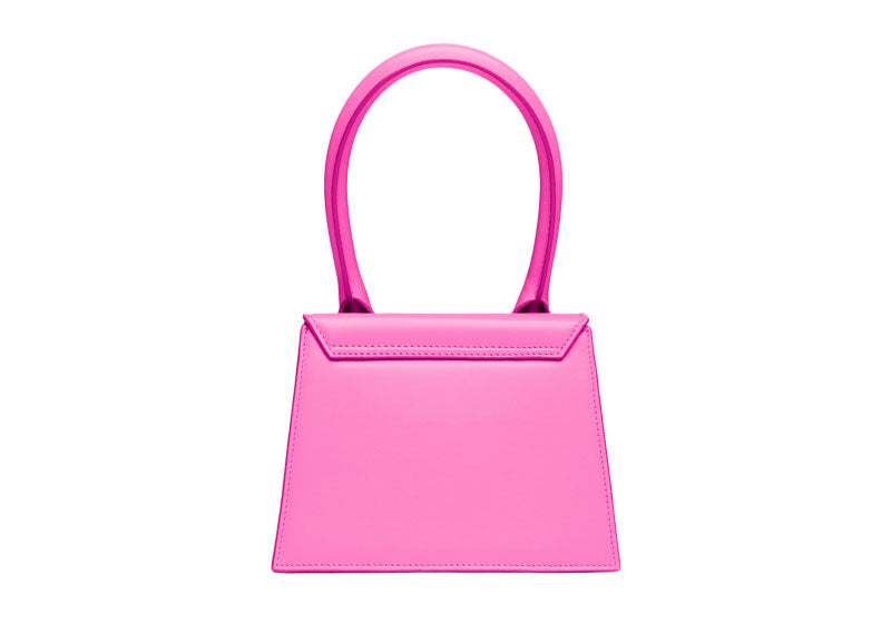 JACQUEMUS 'Le Chiquito Moyen' Bag Neon Pink