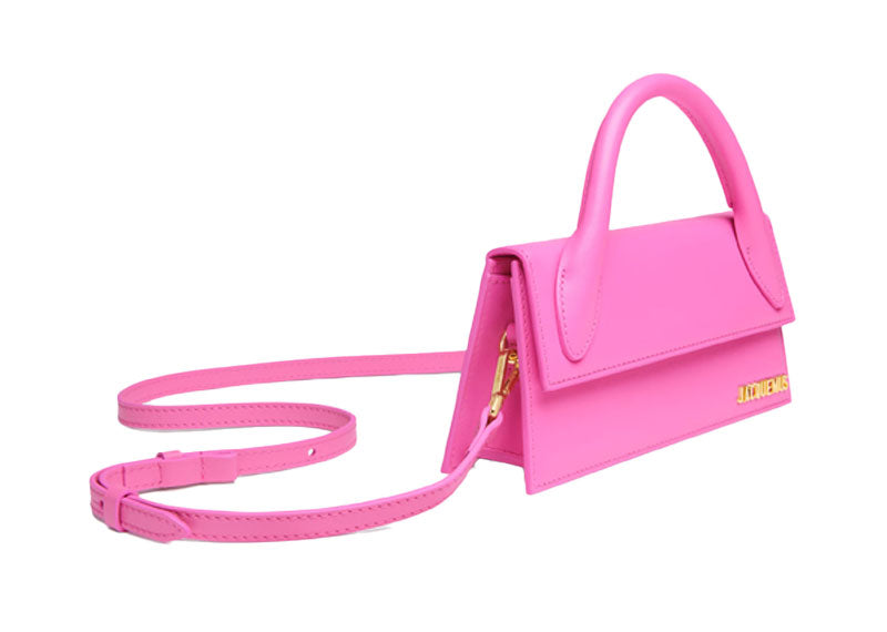 JACQUEMUS Les Classiques 'Le Chiquito Long' Bag Neon Pink