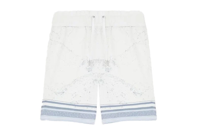 Maniere De Voir Vision Printed Shorts Blue