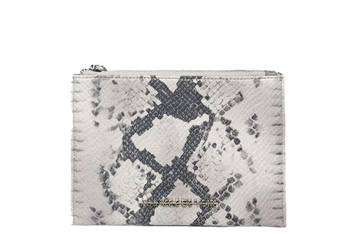 Maniere De Voir Removable Pouch Crossbody Bag Grey