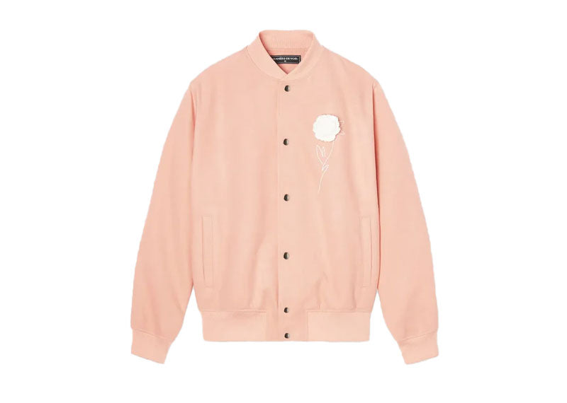 Maniere De Voir Varsity Jacket Pink