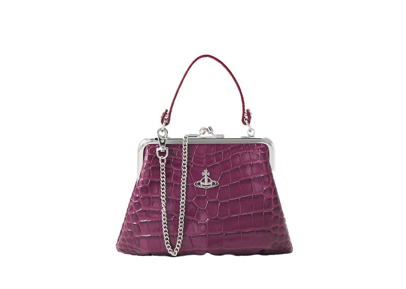 Vivienne Westwood Granny Frame Purse Purple